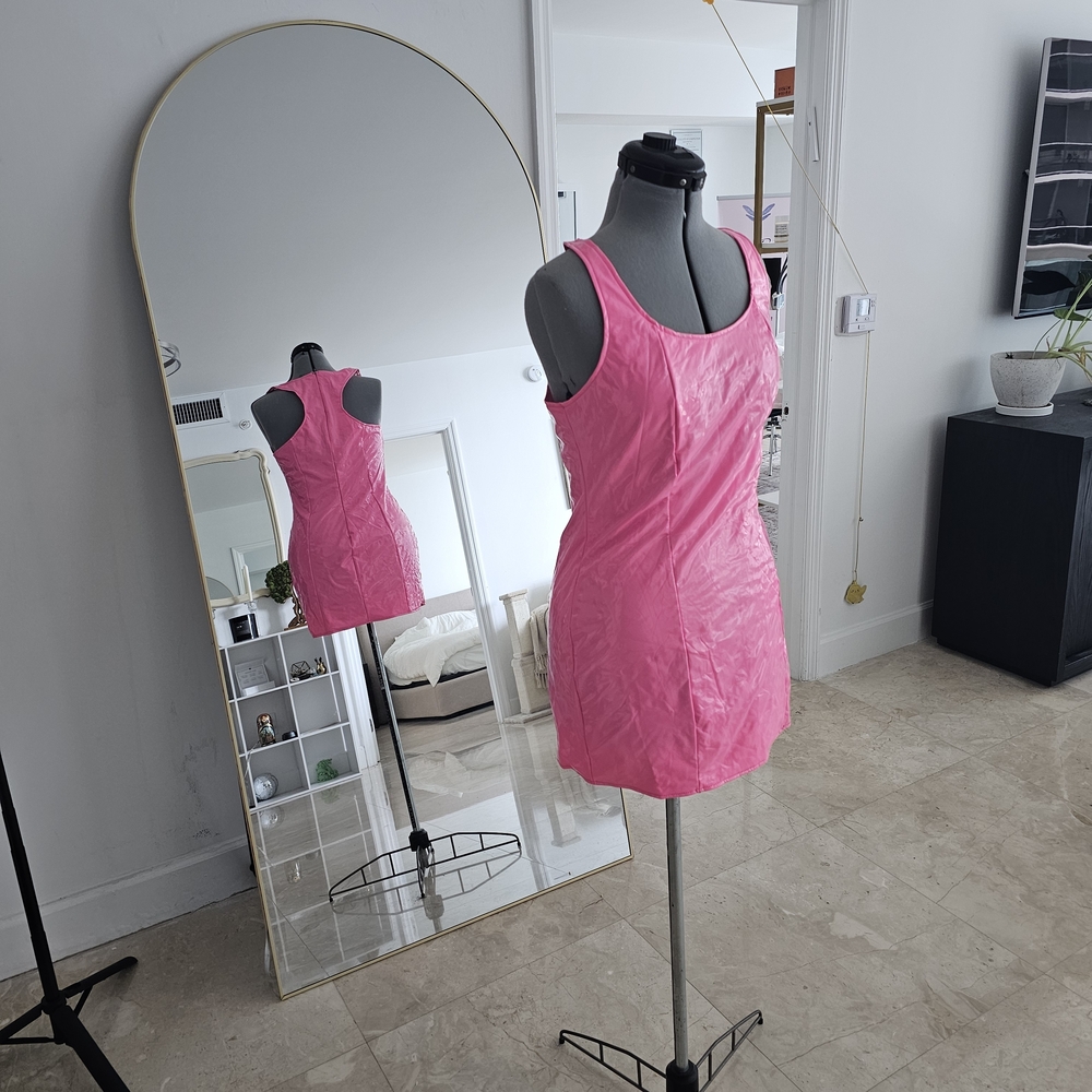 Pink Sleeveless Dress